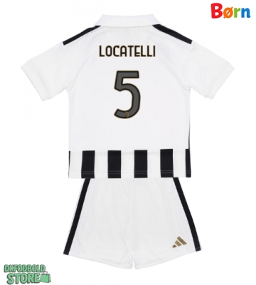 Juventus Manuel Locatelli #5 Replika Babytøj Hjemmebanesæt Børn 2026-27 Kortærmet (+ Korte bukser)